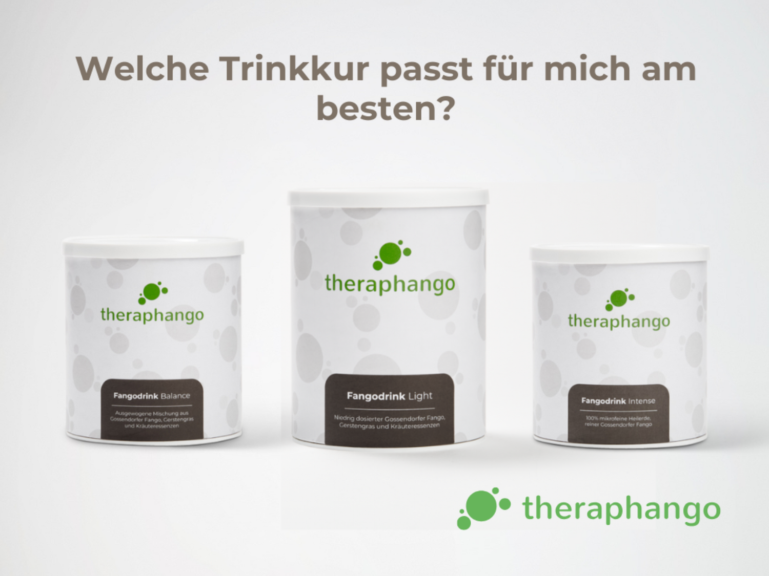 Fangodrink Balance, Intense oder Light? Der große Vergleich für Ihre Magen-Darm-Gesundheit