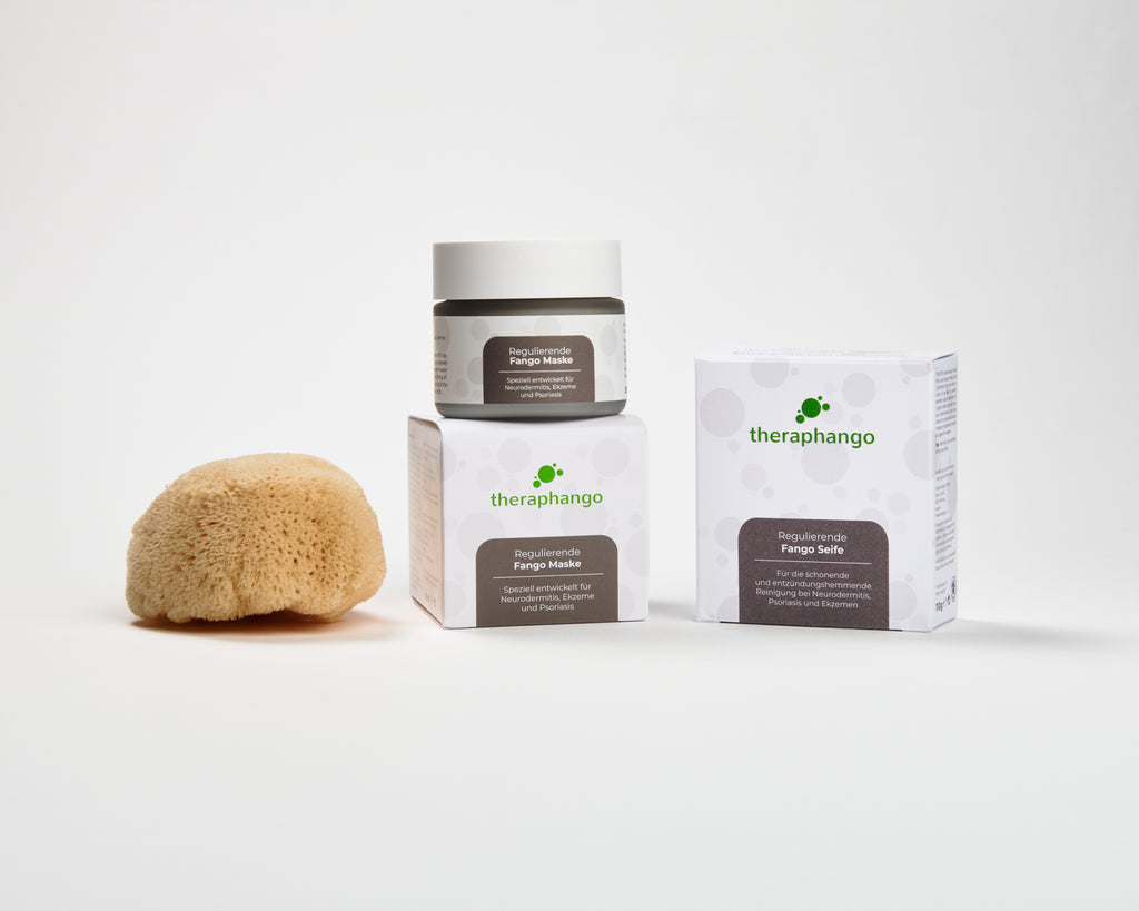 Beauty Skin Duo made from natural healing clay + free natural sponge